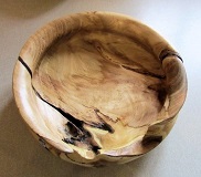 Burr bowl by Bill Burden